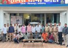 *बड़ी संख्या में जुआरी पकड़ाए, मंगला का पूर्व सरपंच सहित 14 जुआरियों को SDOP की टिम ने किया गिरफ्तार, नगद रकम के साथ कई कार और मोबाईल जप्त*
