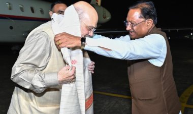 माननीय केंद्रीय गृह मंत्री श्री अमित शाह जी का छत्तीसगढ़ की पावन भूमि में हार्दिक स्वागत एवं अभिनंदन...