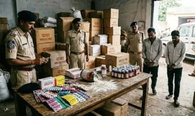छत्तीसगढ़ में नकली दवा का खेल : एंटीबायोटिक में चूने जैसा पाउडर, दो कारोबारी गिरफ्तार