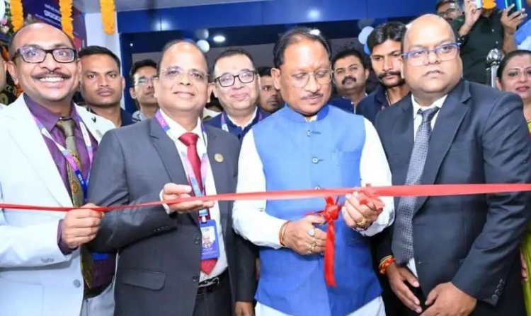 रायपुर में SBI के आधुनिक भवन का शुभारंभ: मुख्यमंत्री विष्णु देव साय बोले- ग्राहकों को मिलेंगी बेहतर बैंकिंग सुविधाएं